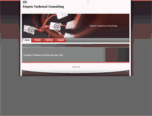 Tablet Screenshot of emteco.net